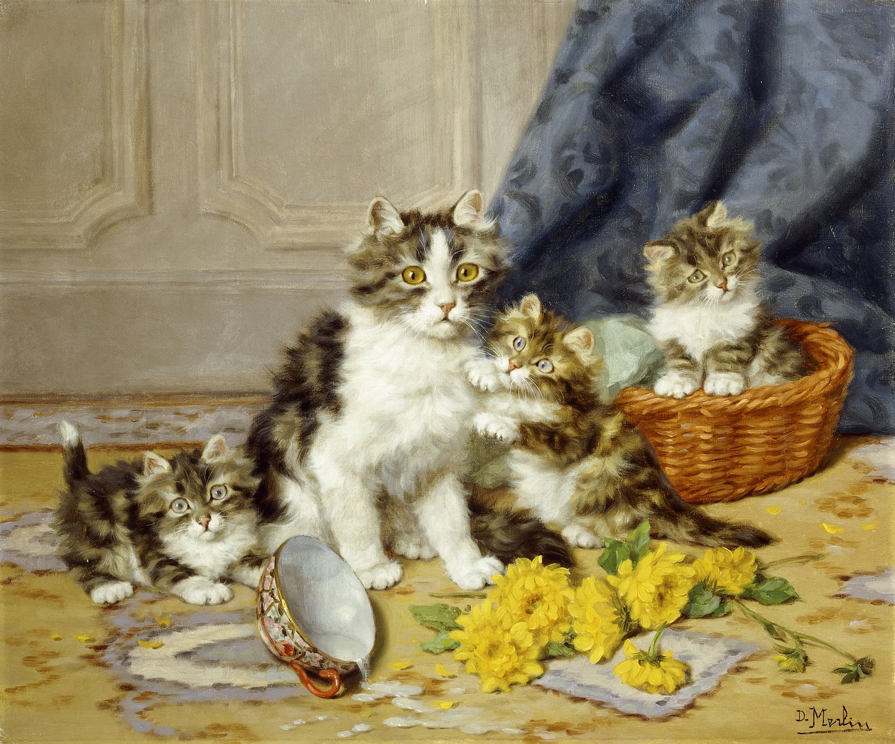 Chatons Joueurs - Daniel Merlin