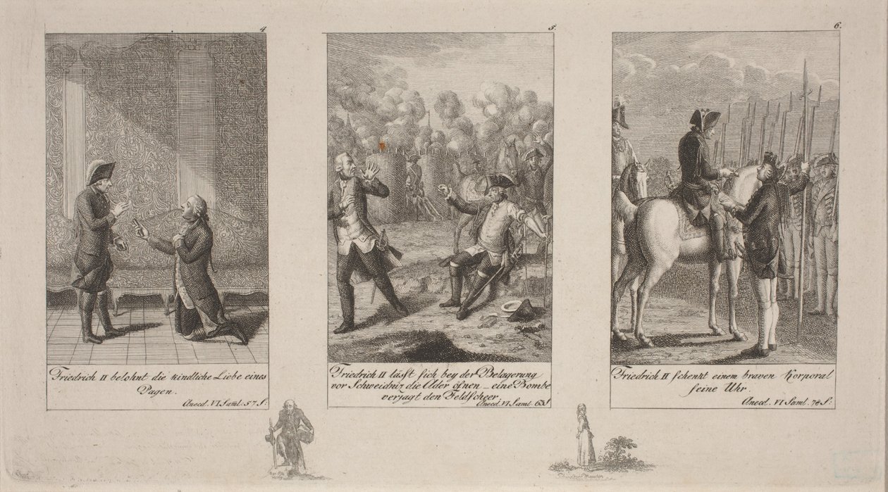 Anecdotes du roi Frédéric II - Daniel Nikolaus Chodowiecki