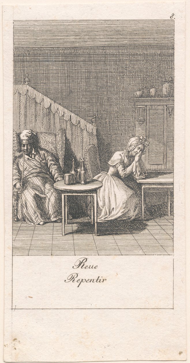 Motifs de mariage et leurs conséquences. Pl. 8 - Daniel Nikolaus Chodowiecki