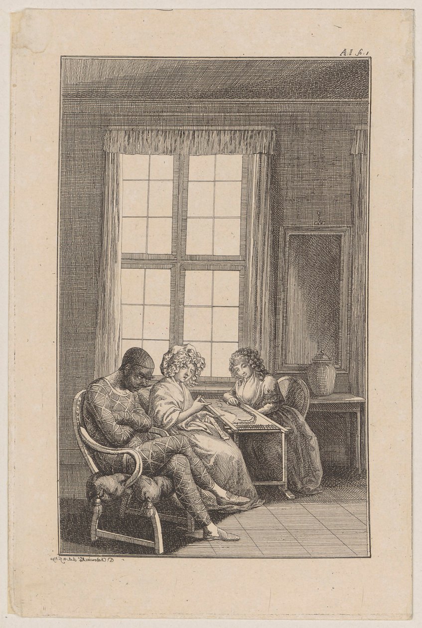 Feuille n° 1 de la pièce d