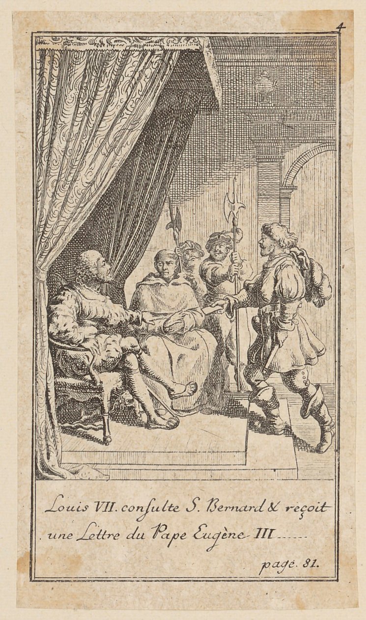 Planche 4 pour « Historie de Croisades » de Joh. Christoph Mayer - Daniel Nikolaus Chodowiecki