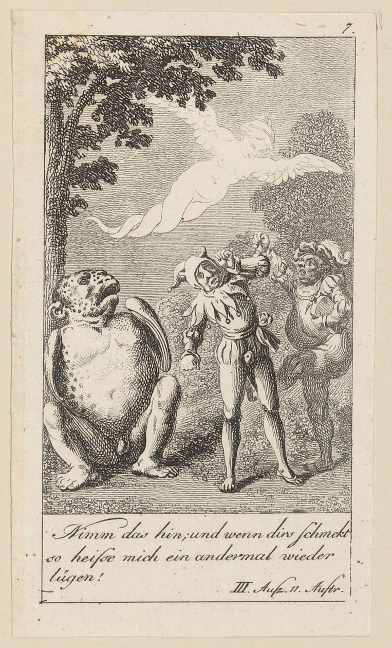 Planche 7 pour « La Tempête » de Shakespeare - Daniel Nikolaus Chodowiecki