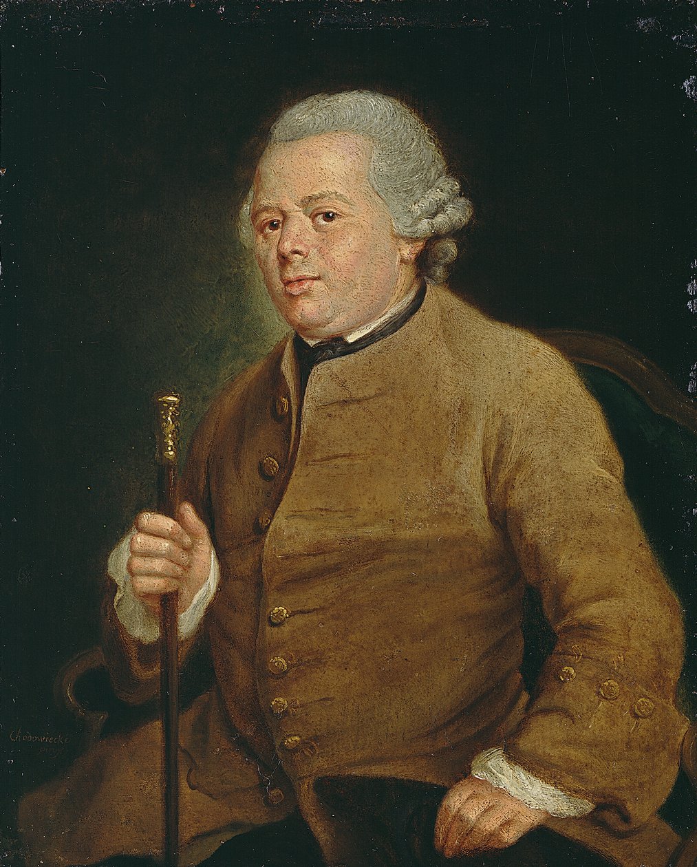 Le marchand Marcus Levin (mort en 1790) - Daniel Nikolaus Chodowiecki
