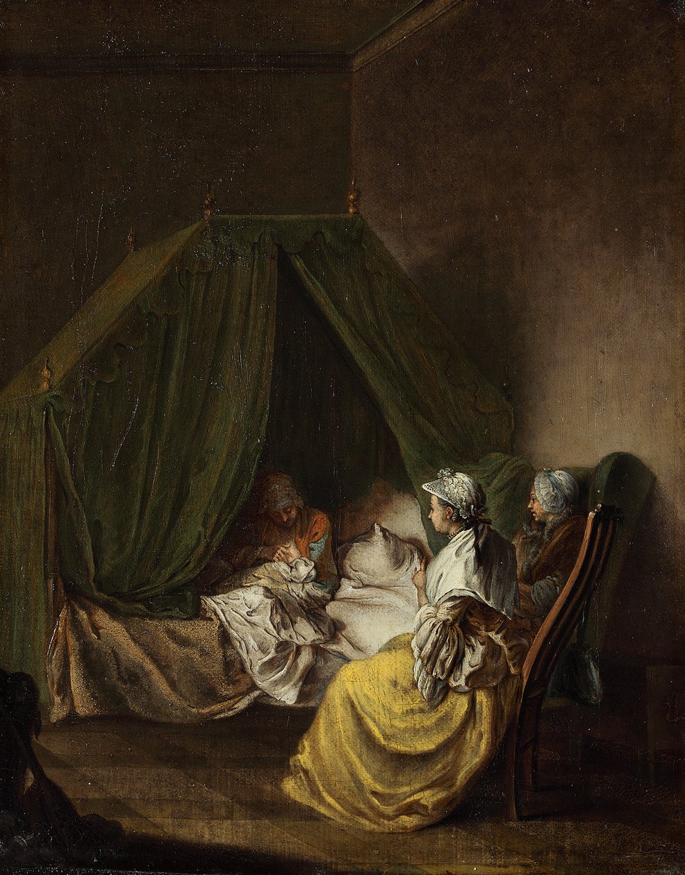 La chambre de couches - Daniel Nikolaus Chodowiecki