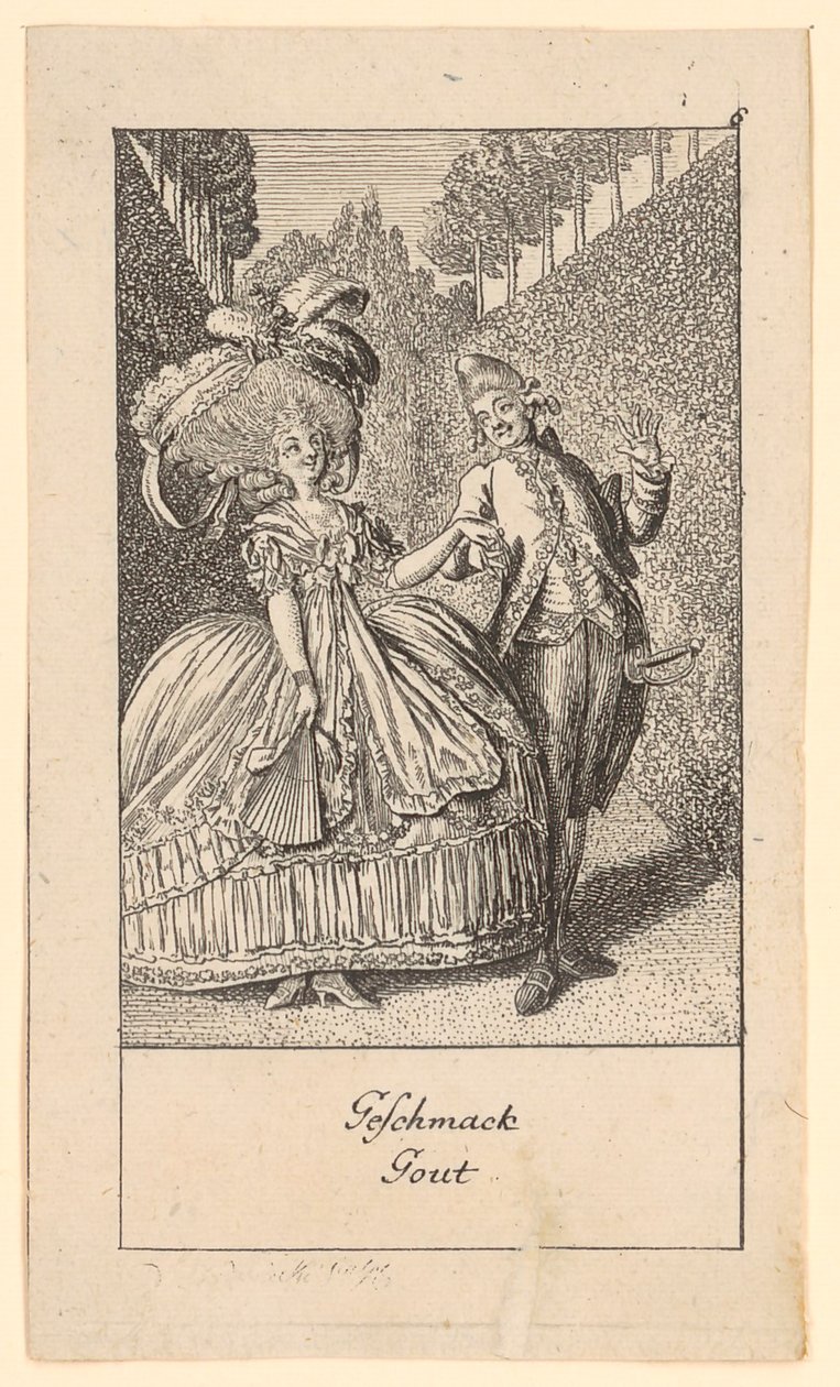 Goût - Daniel Nikolaus Chodowiecki