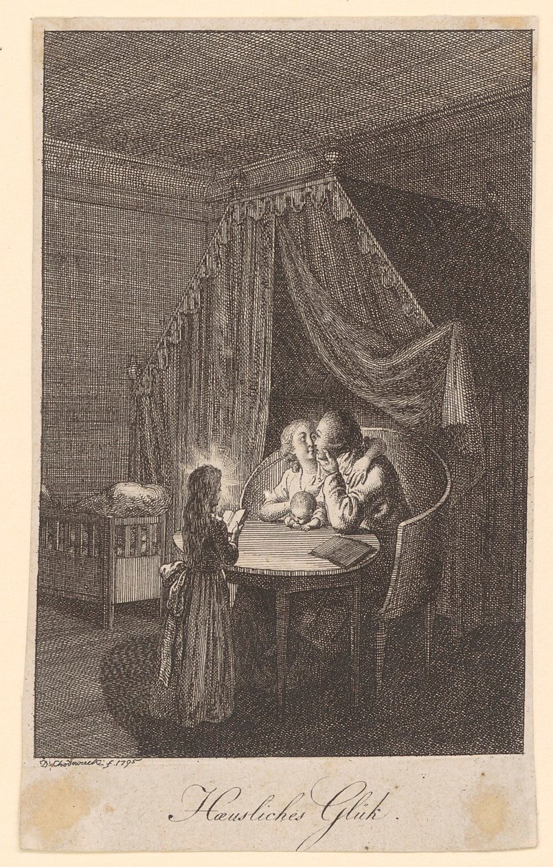 Le bonheur familial - Daniel Nikolaus Chodowiecki