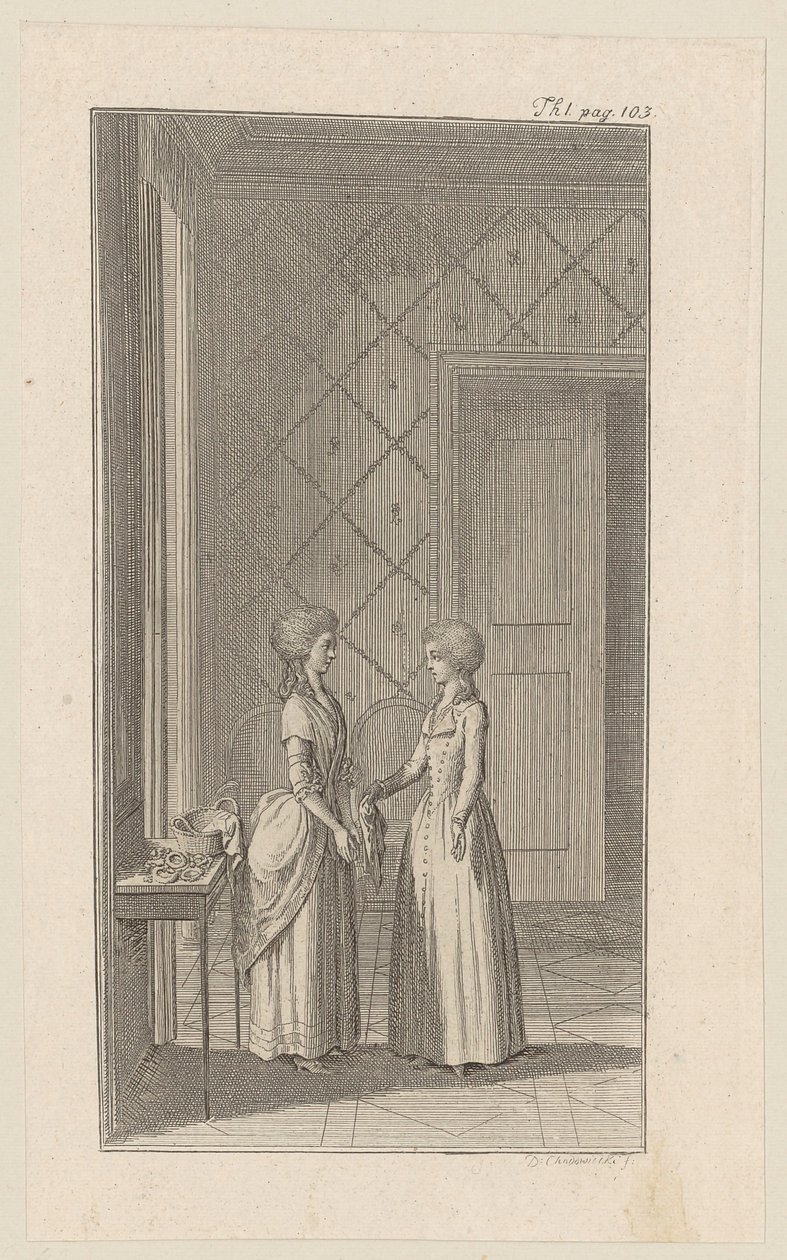 Hanne et Mariane dans la comédie de Weisse « L