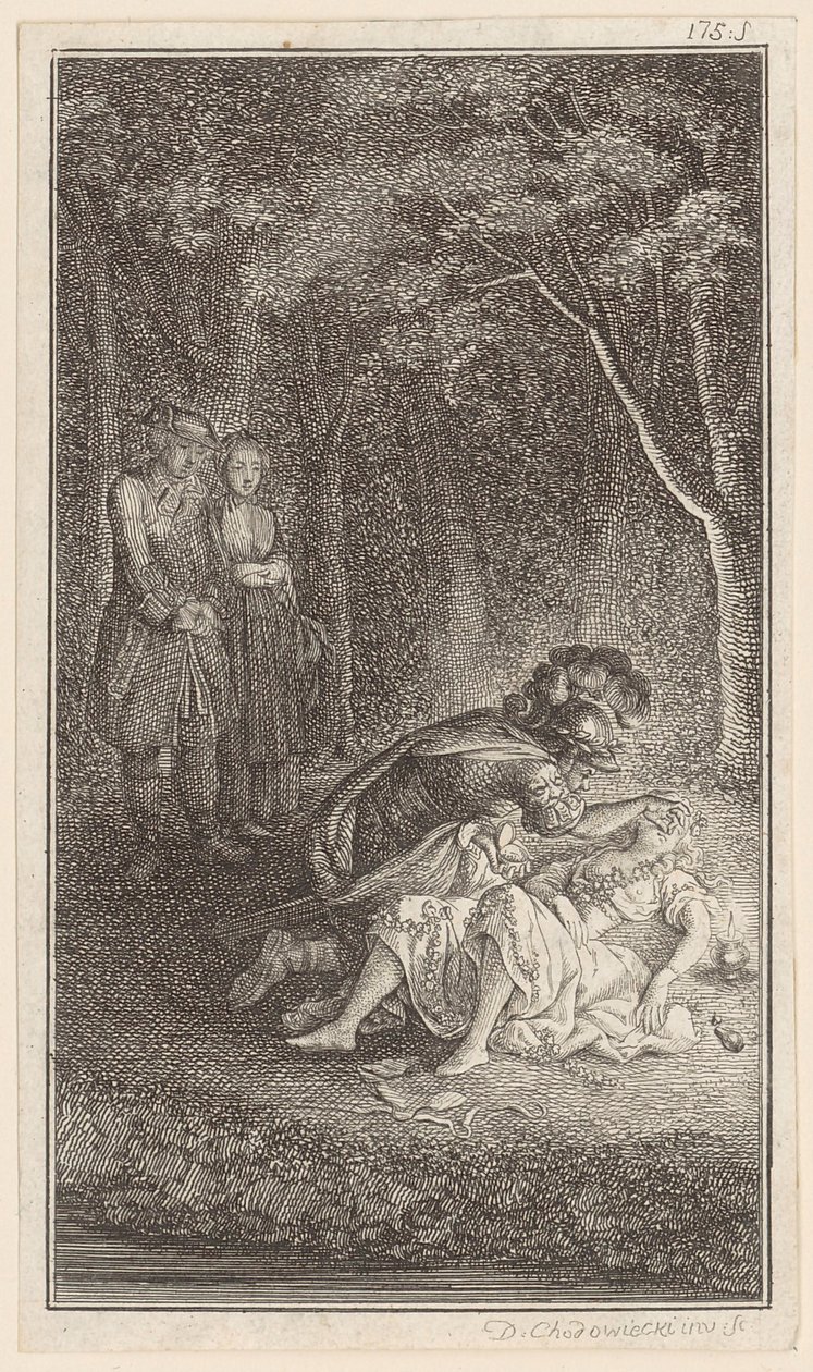 Son troisième mari - Daniel Nikolaus Chodowiecki