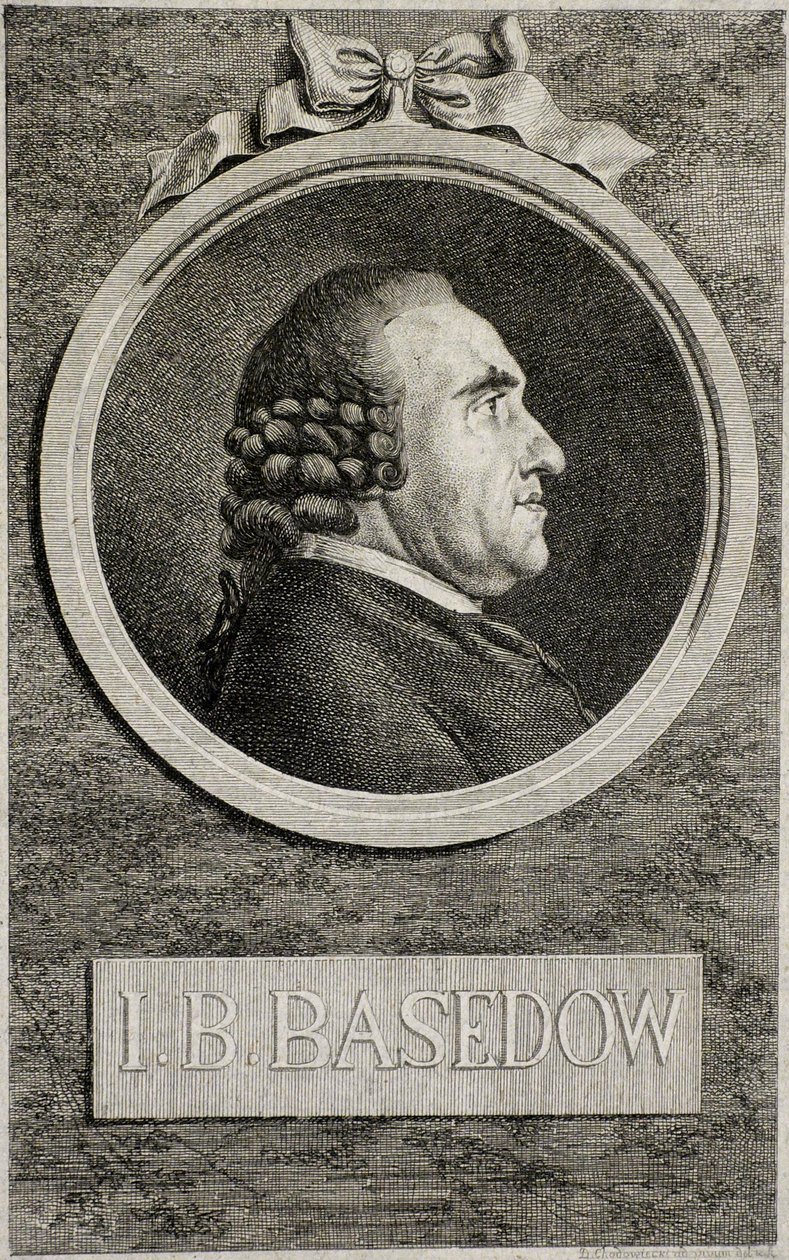 Johann Bernhard Basedow 1724-1790, 1773 - Daniel Nikolaus Chodowiecki