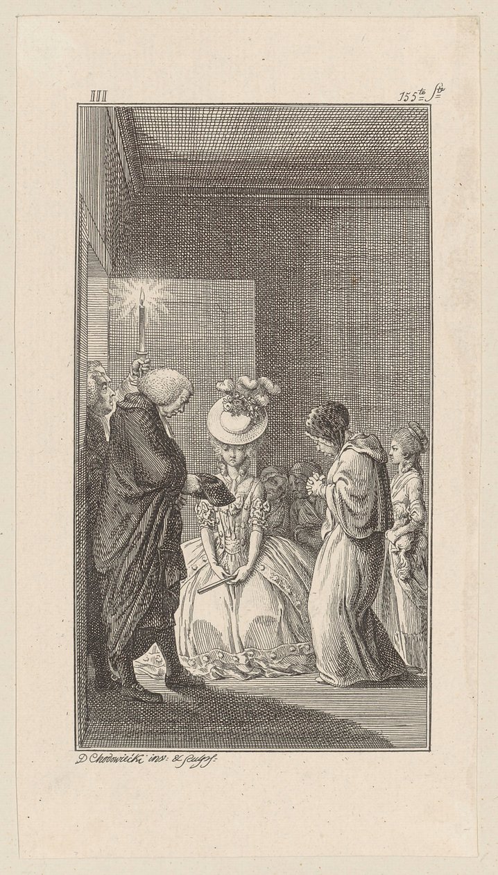 Lady Vincent, accompagnée de Lady Brunk, de Whitefield et d
