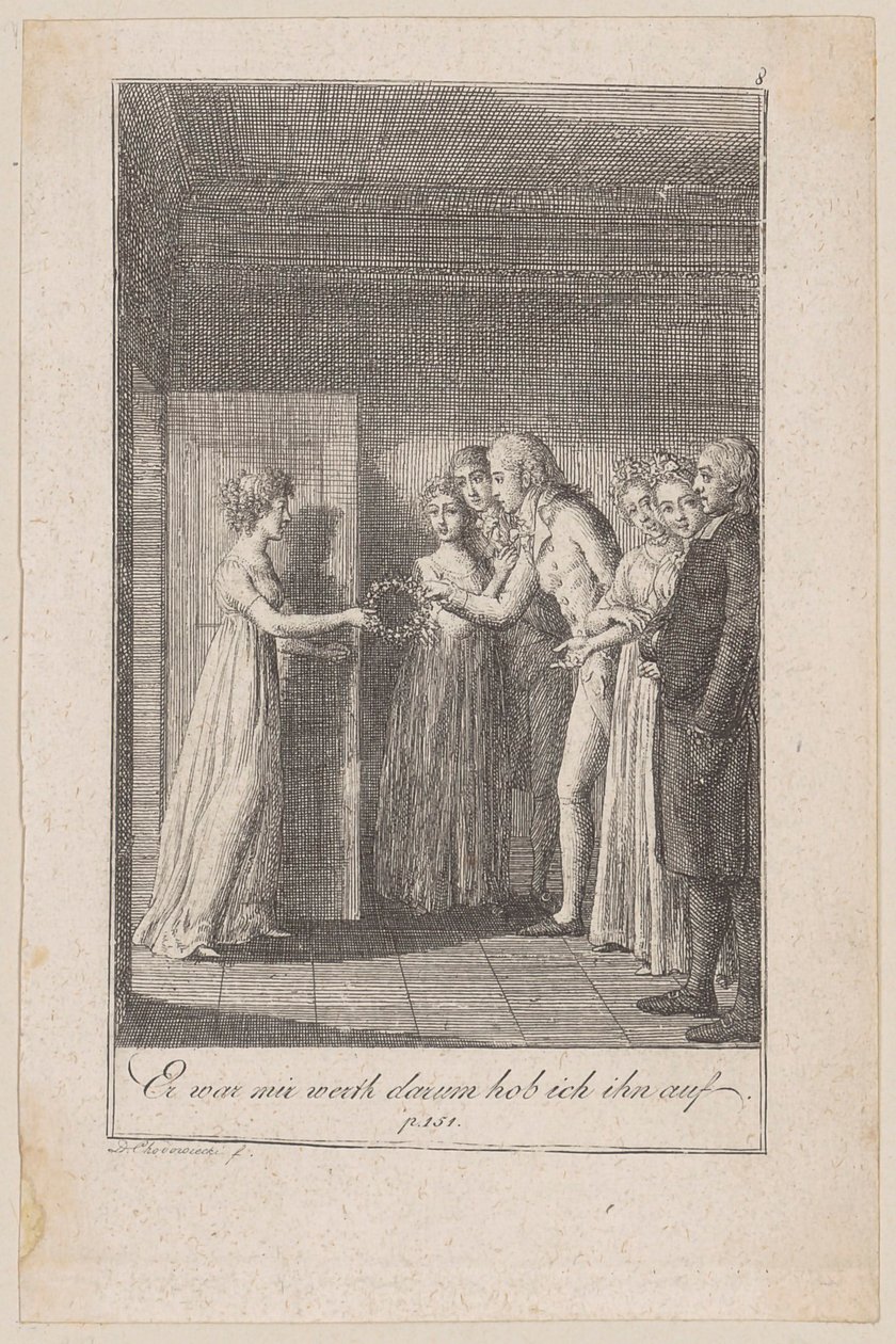 Minchen apporte à son amant la couronne fanée, page 8 de l