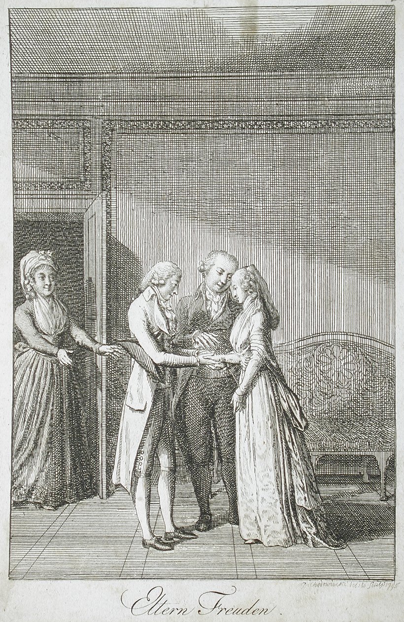 Les joies de la parentalité - Daniel Nikolaus Chodowiecki