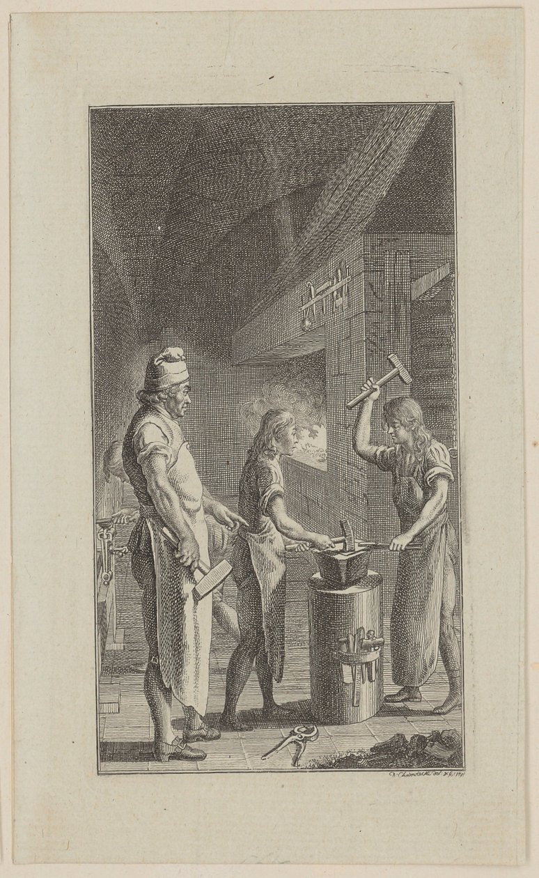 forge - Daniel Nikolaus Chodowiecki