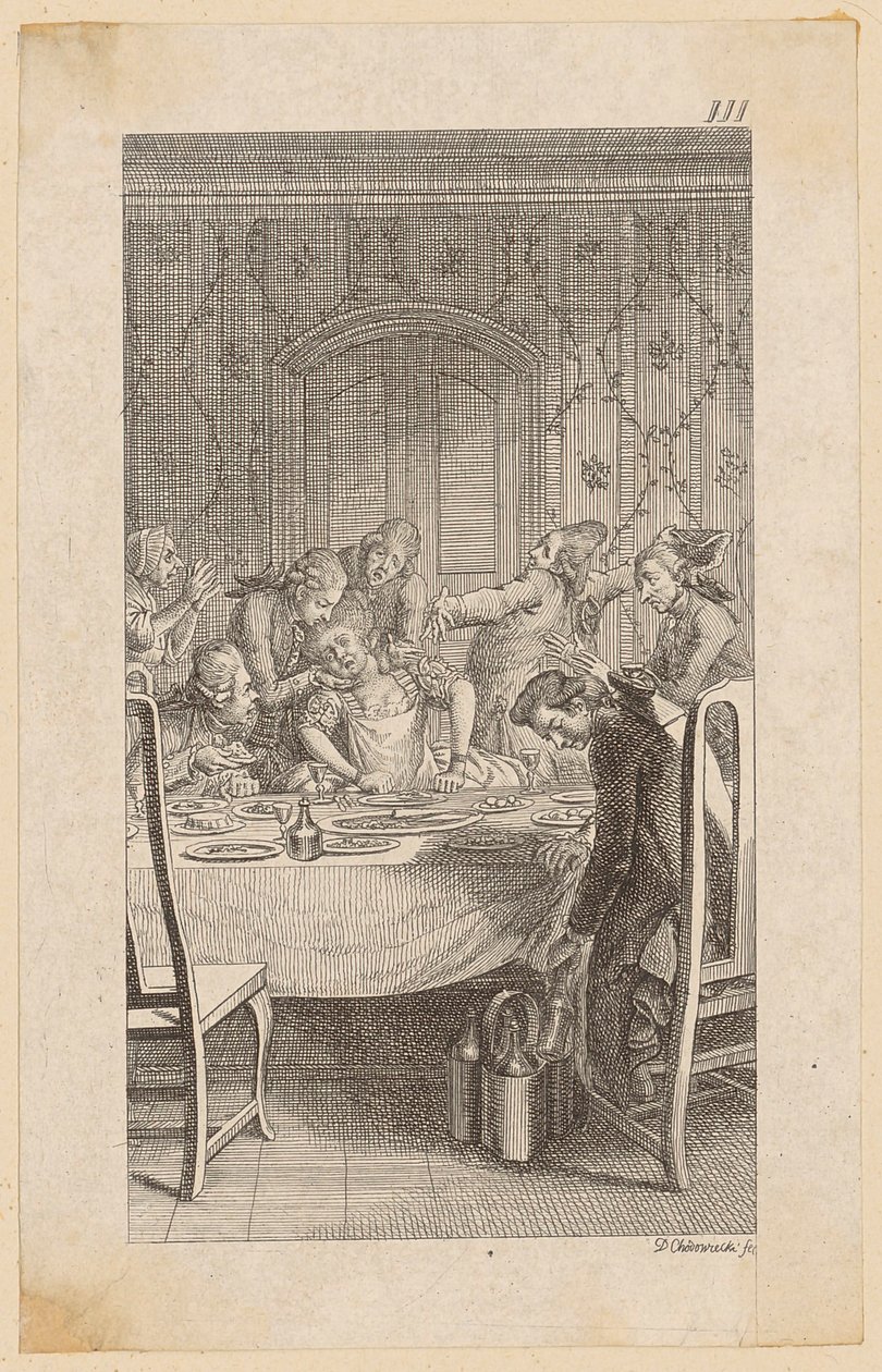 Sa troisième femme - Daniel Nikolaus Chodowiecki