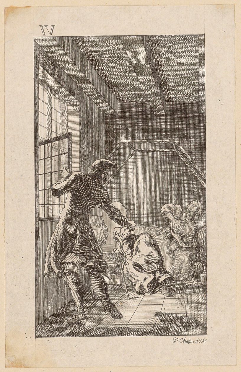 Sa quatrième femme - Daniel Nikolaus Chodowiecki