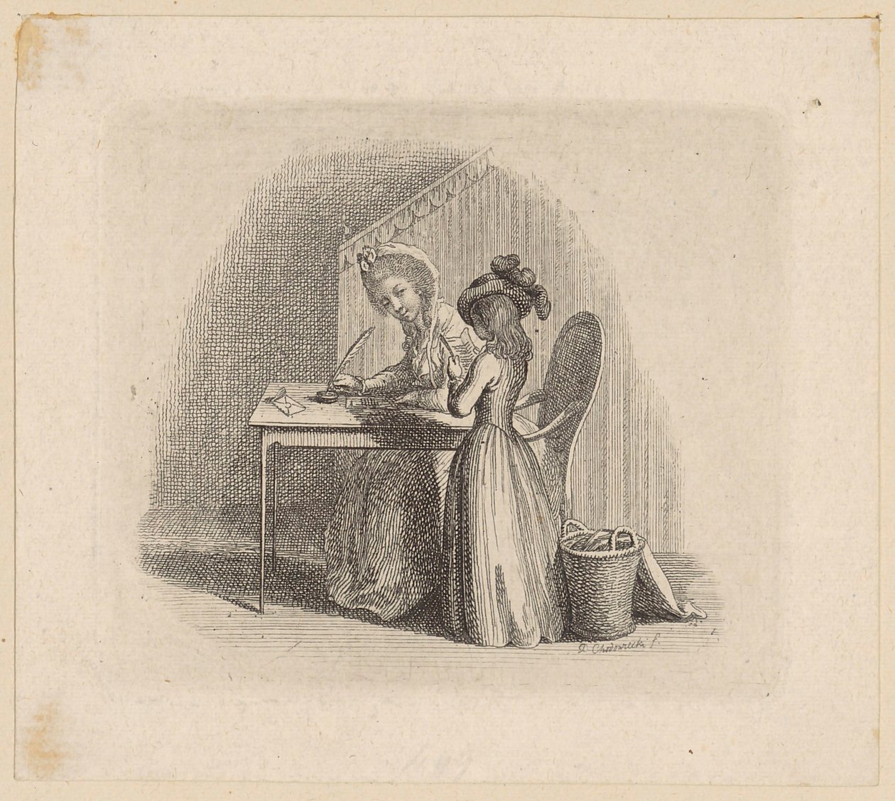 Vignette de titre - Daniel Nikolaus Chodowiecki