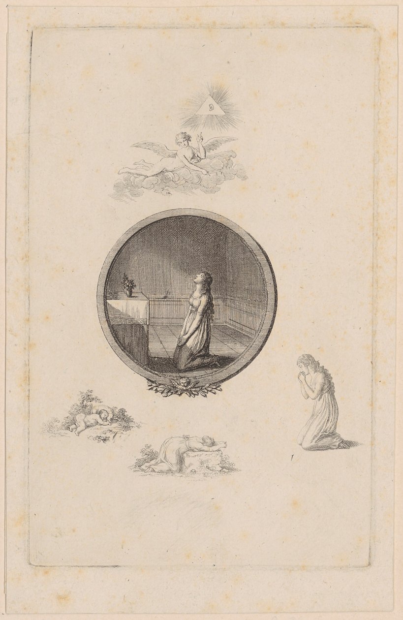 Vignette de couverture des illustrations de Becker, premier tome - Daniel Nikolaus Chodowiecki