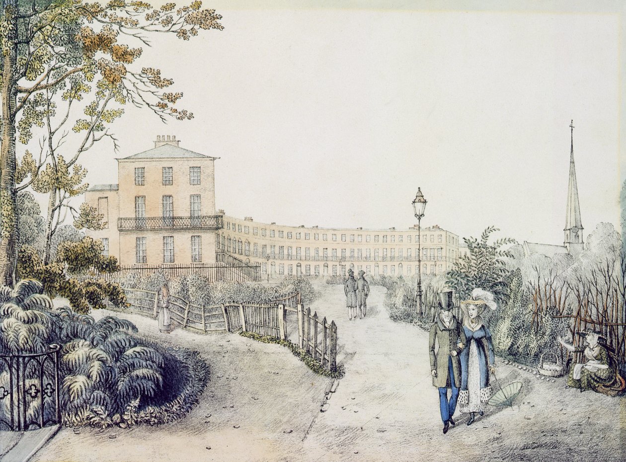 Le Croissant, Cheltenham, 1821 - Daniel Thomas Egerton