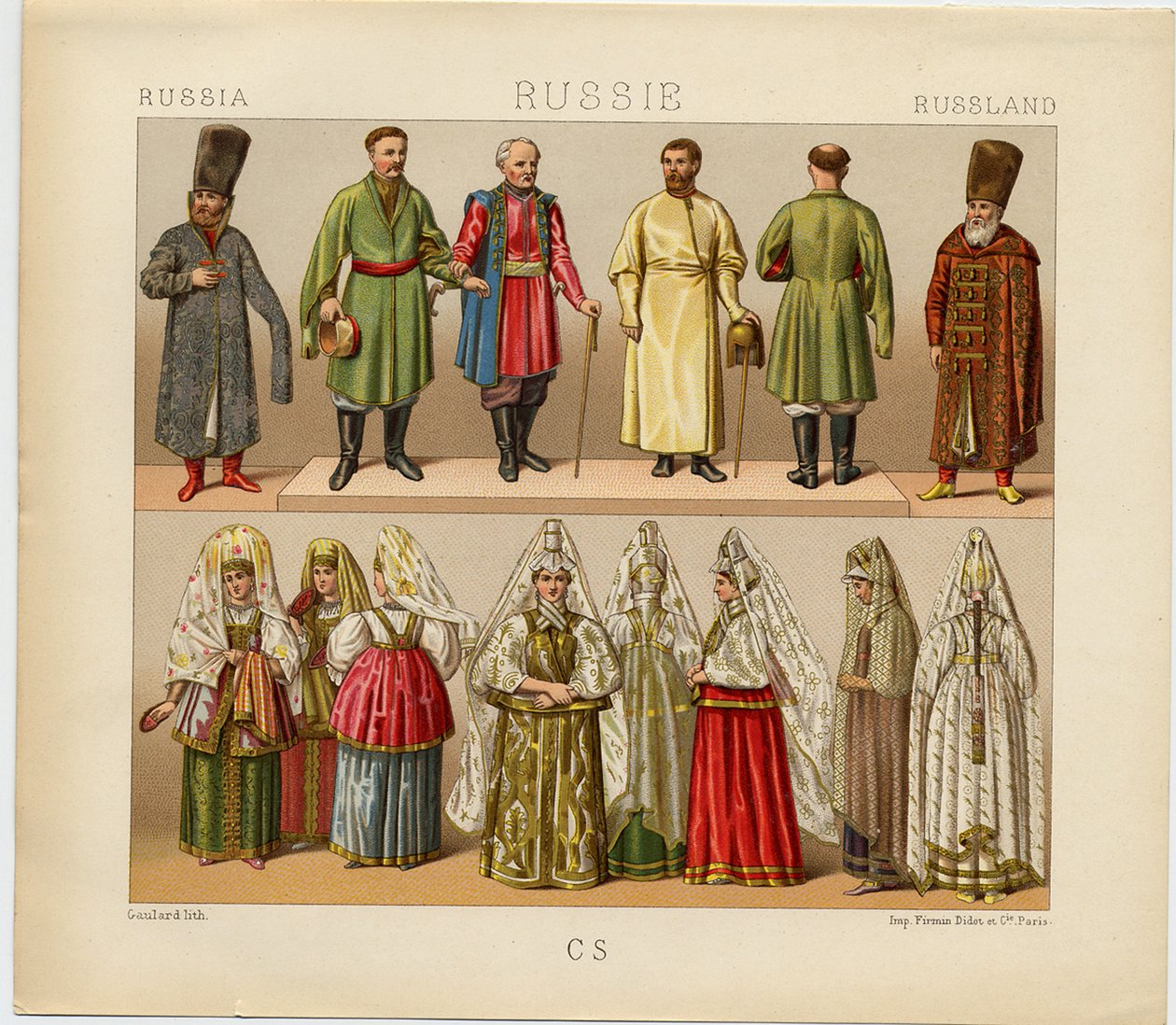Costume russe - Daniel Urrabieta Vierge