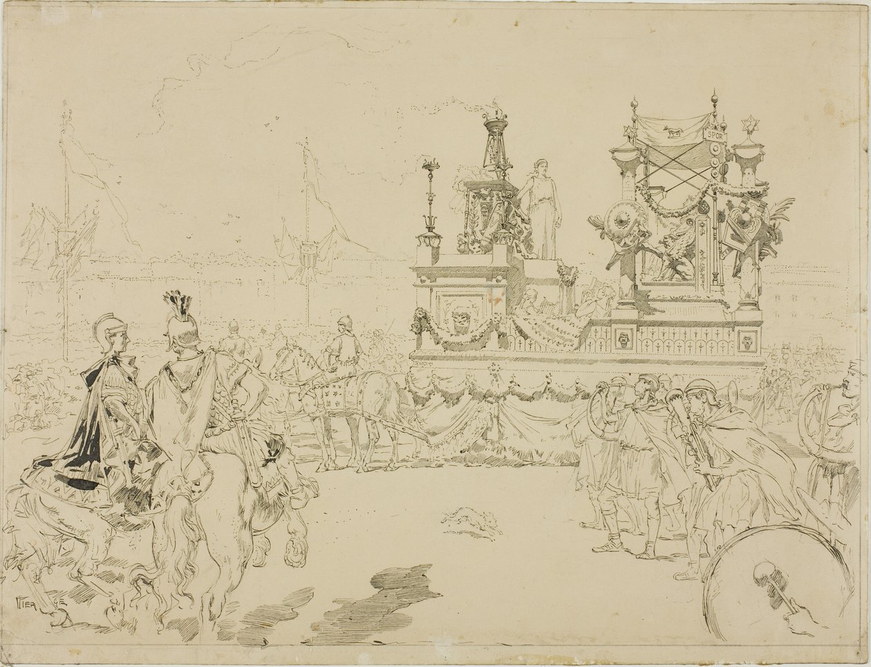 Scène des Fêtes de Rennes - Daniel Urrabieta Vierge