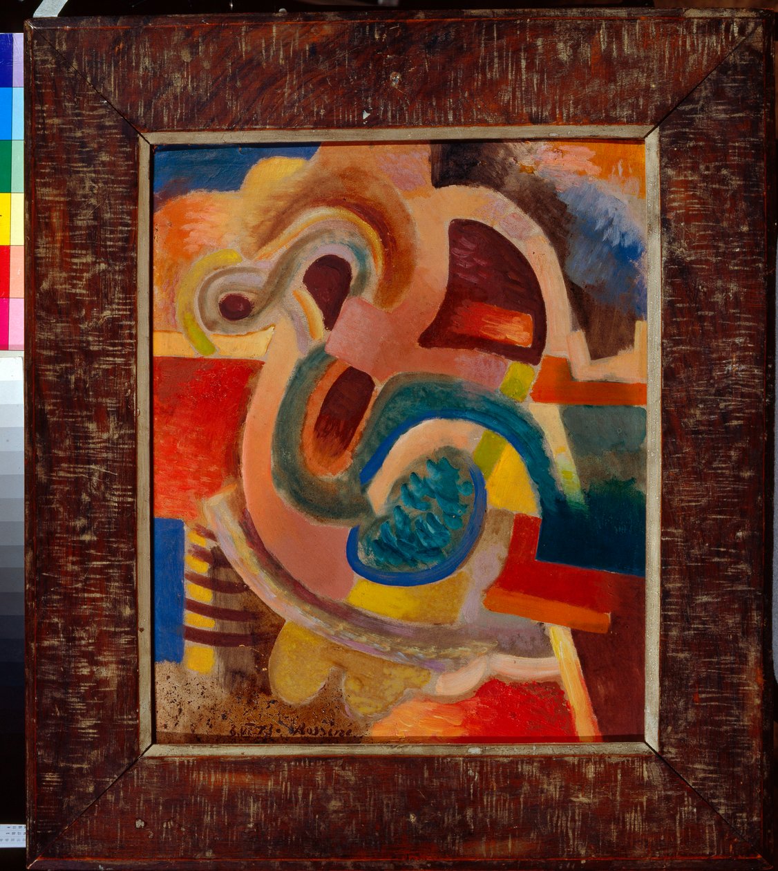 Composition abstraite n° 8 - Daniel Vladimir Baranoff Rossine