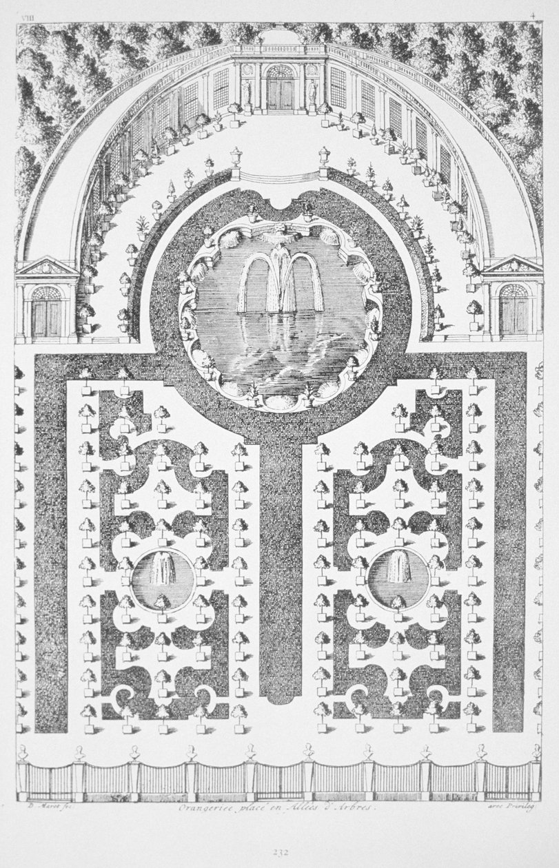 Une orangerie - Daniel the Elder Marot