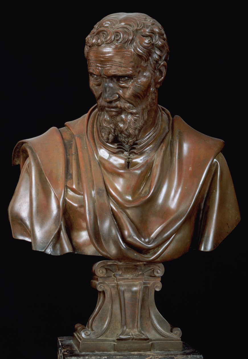 Buste portrait de Michel-Ange Buonarroti (1475-1564) - Daniele da Volterra