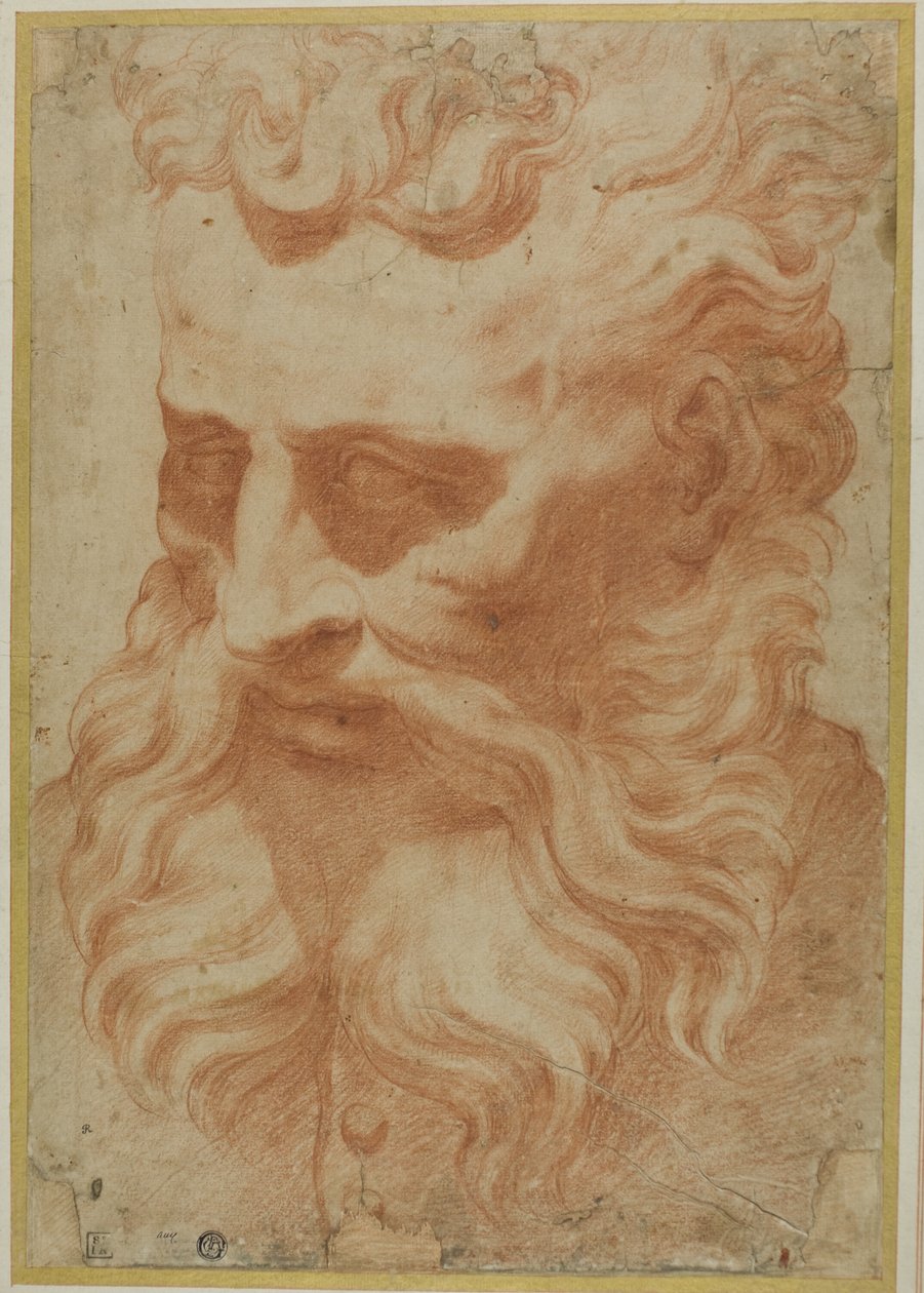 Tête de Dieu le Père - Daniele da Volterra