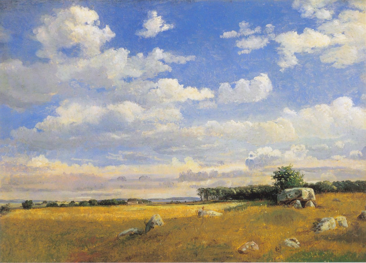 Dolmen sur Brandsø - Dankvart Dreyer