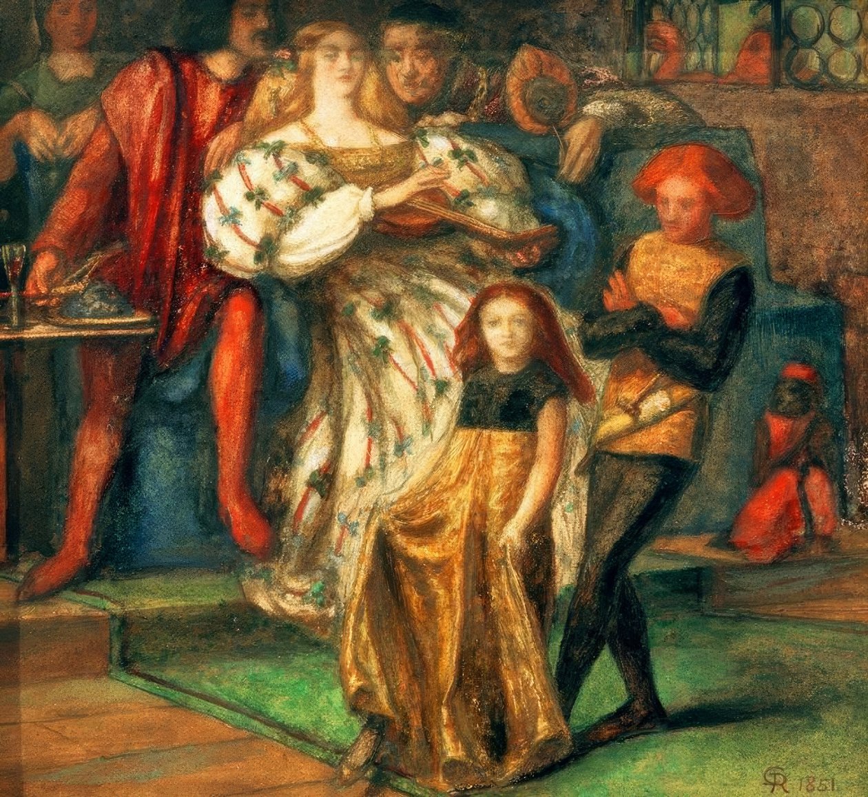 Borgia - Dante Gabriel Charles Rossetti