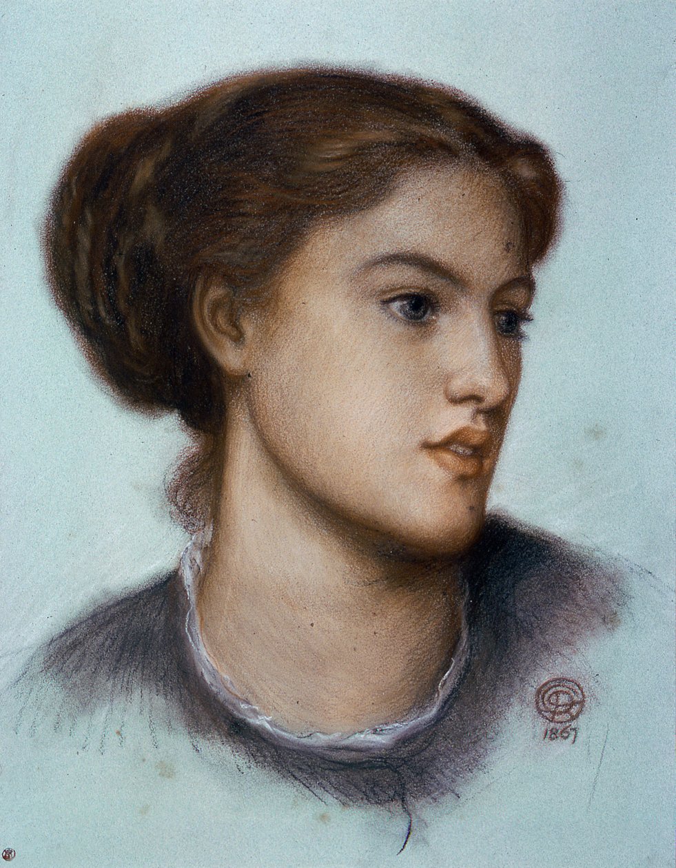 Ellen Smith, 1867 - Dante Gabriel Charles Rossetti
