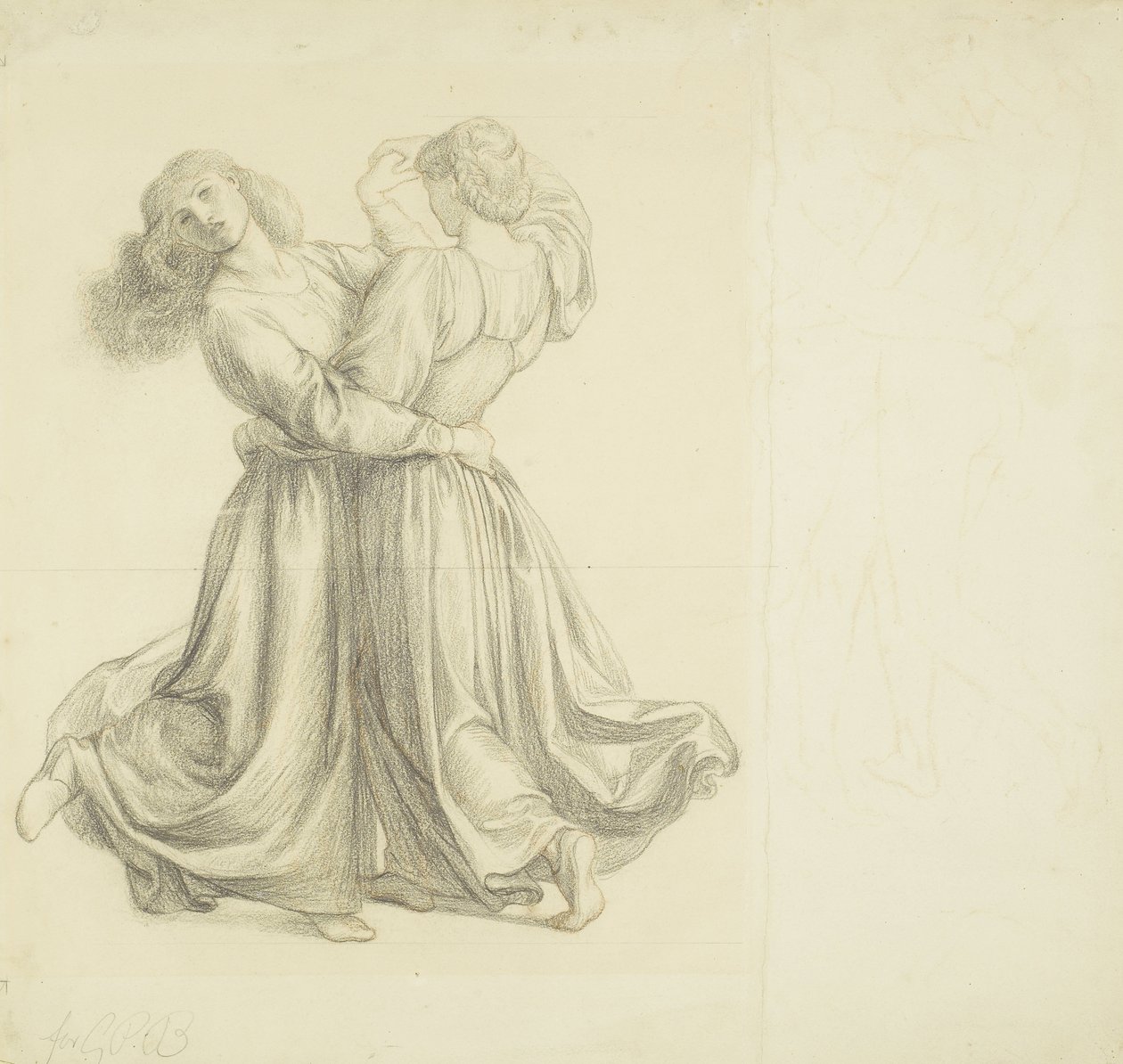 Le préau fleuri - Dante Gabriel Charles Rossetti