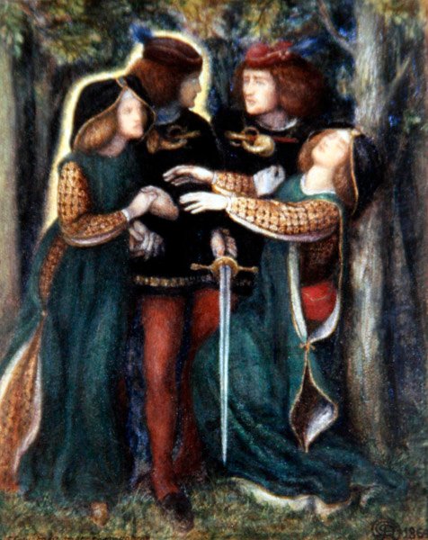 Comment ils se sont rencontrés - Dante Gabriel Charles Rossetti