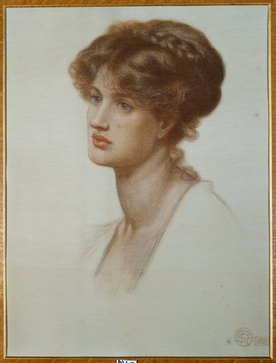 Portrait de Mme William J. Stillman, buste, 1869 - Dante Gabriel Charles Rossetti
