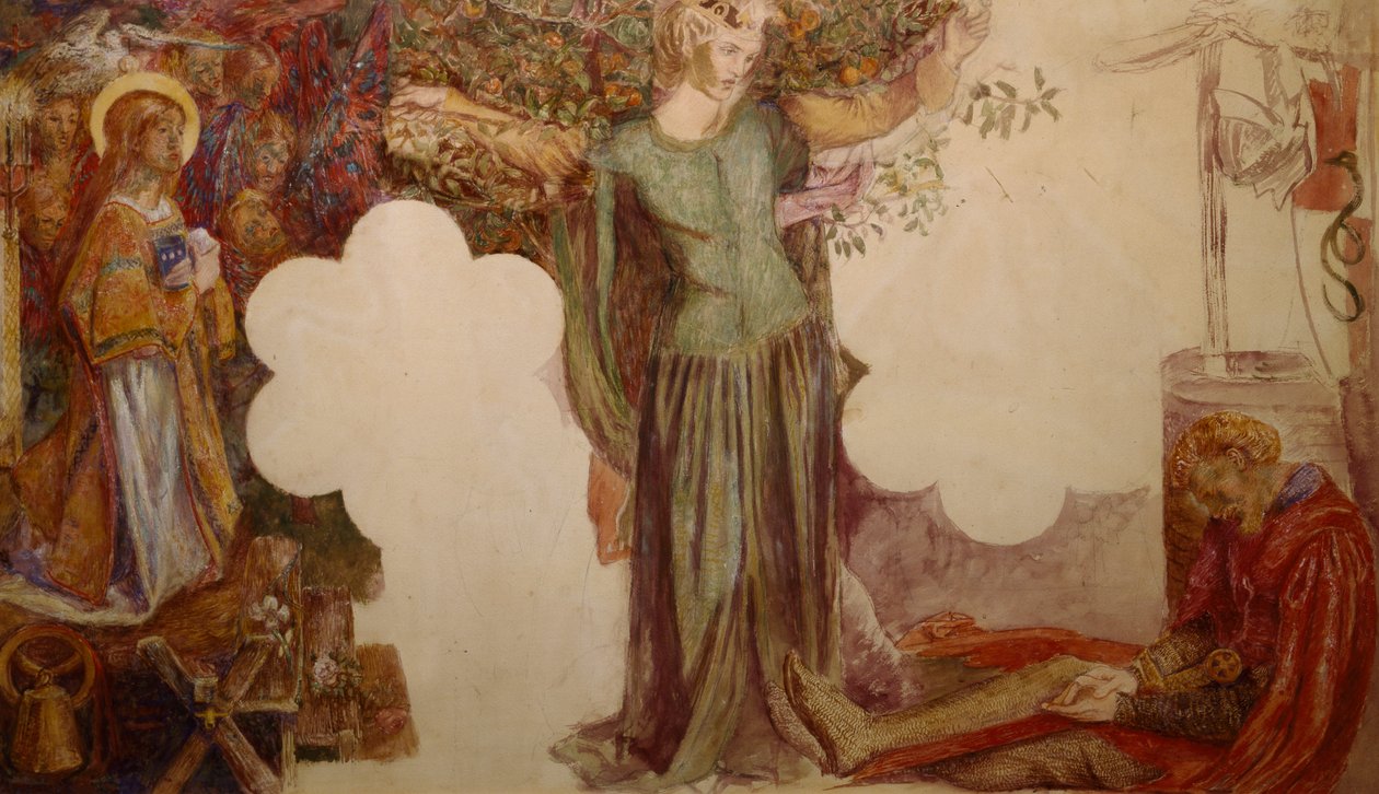Sir Lancelot empêché, par son péché, d