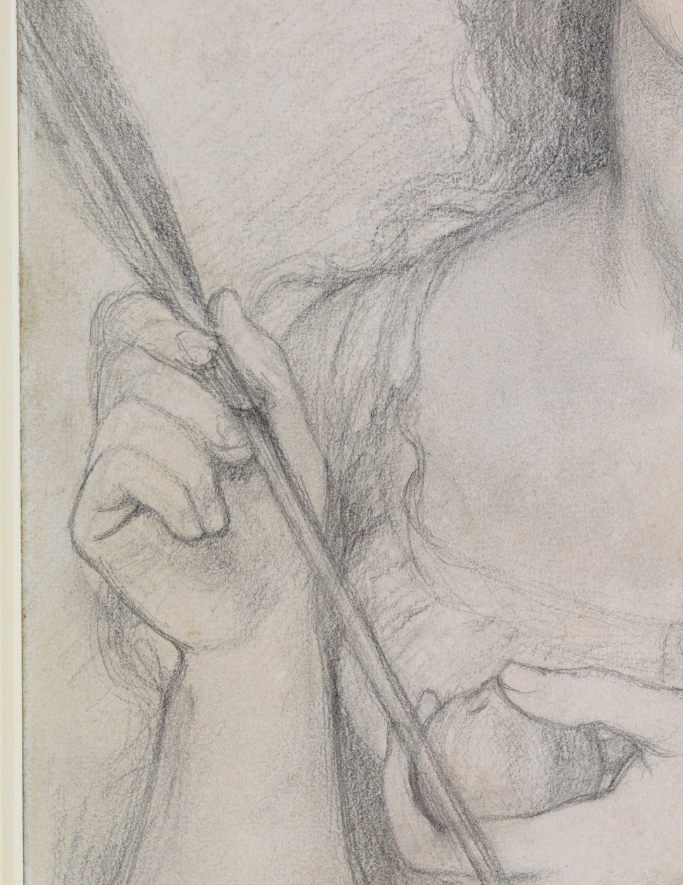 Étude pour "Venus Verticordia" - Dante Gabriel Charles Rossetti