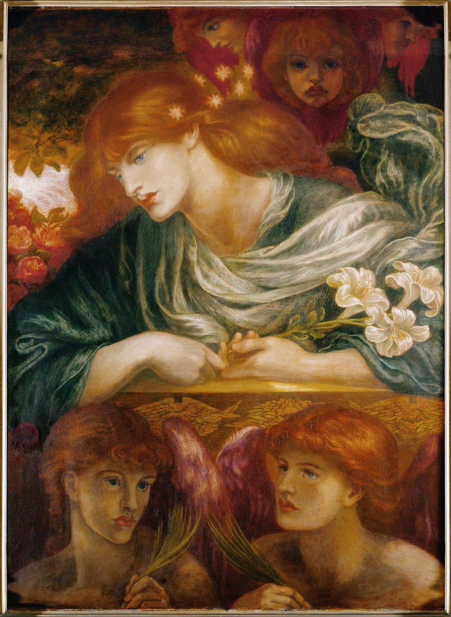 Die gesegnete Damozel von Dante Gabriel Charles Rossetti