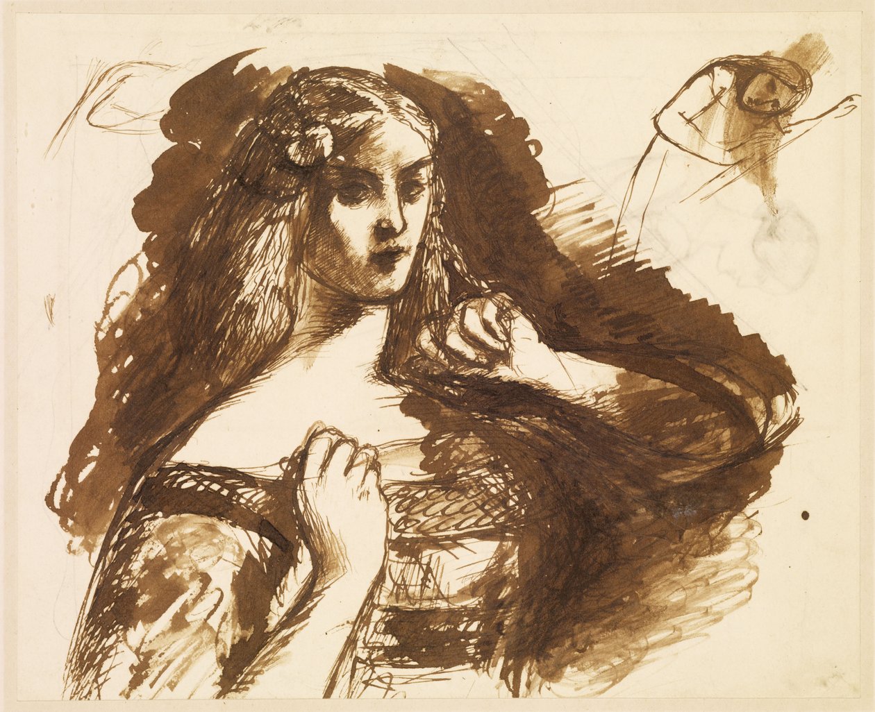 Croquis en demi-longueur d