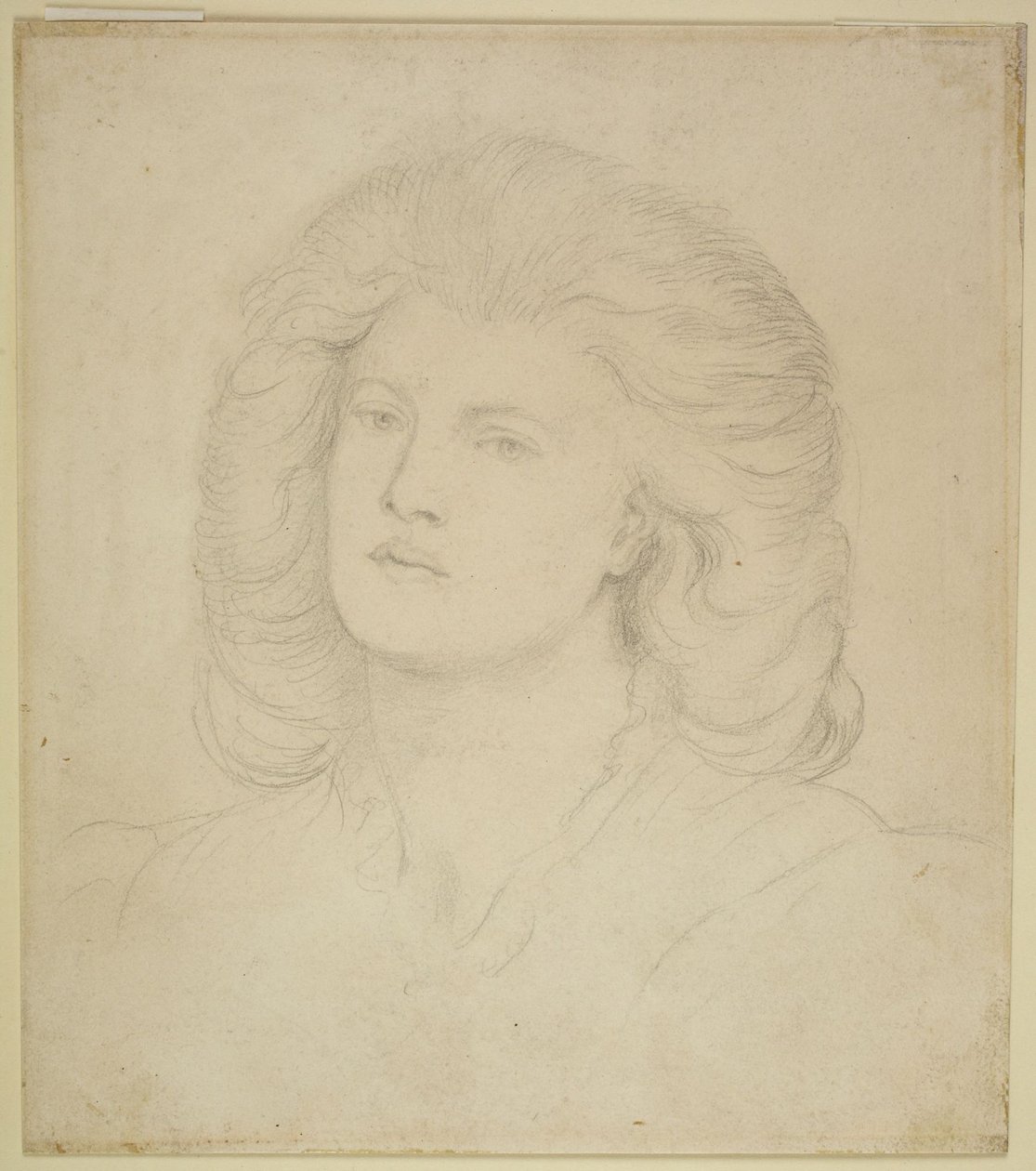 Tête de femme - Dante Gabriel Rossetti