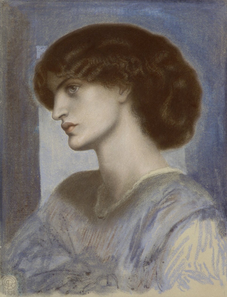Portrait de Jane Morris, 1868-1874 - Dante Gabriel Rossetti