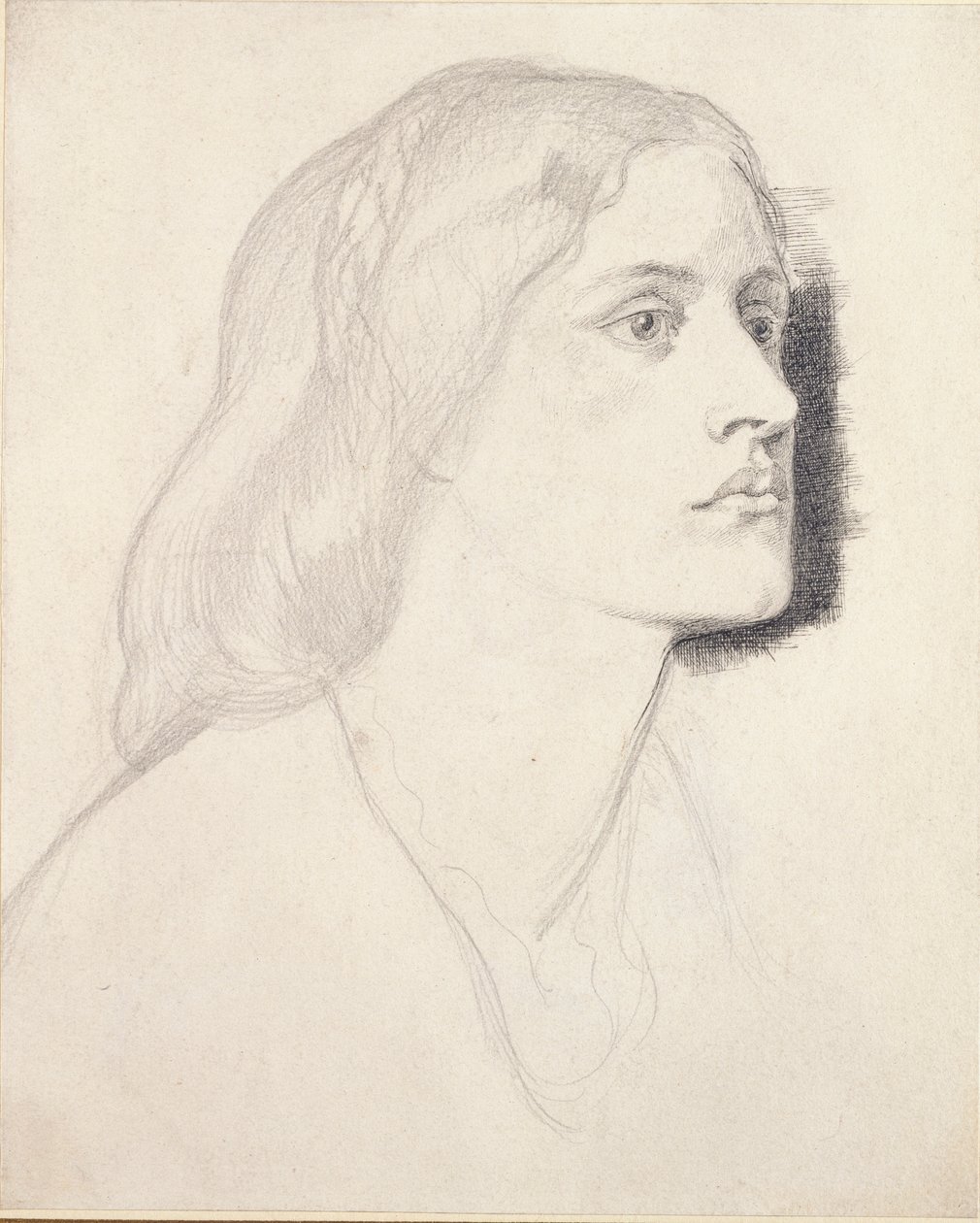 Portrait de Mlle Ruth Herbert - Dante Gabriel Rossetti