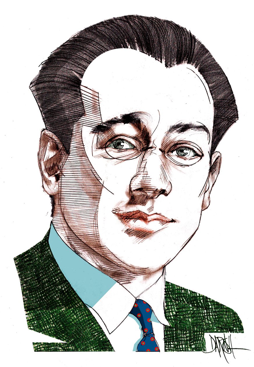 Carlo Diano, 2022 (dessin numérique au crayon de couleur) - Dariush Radpour