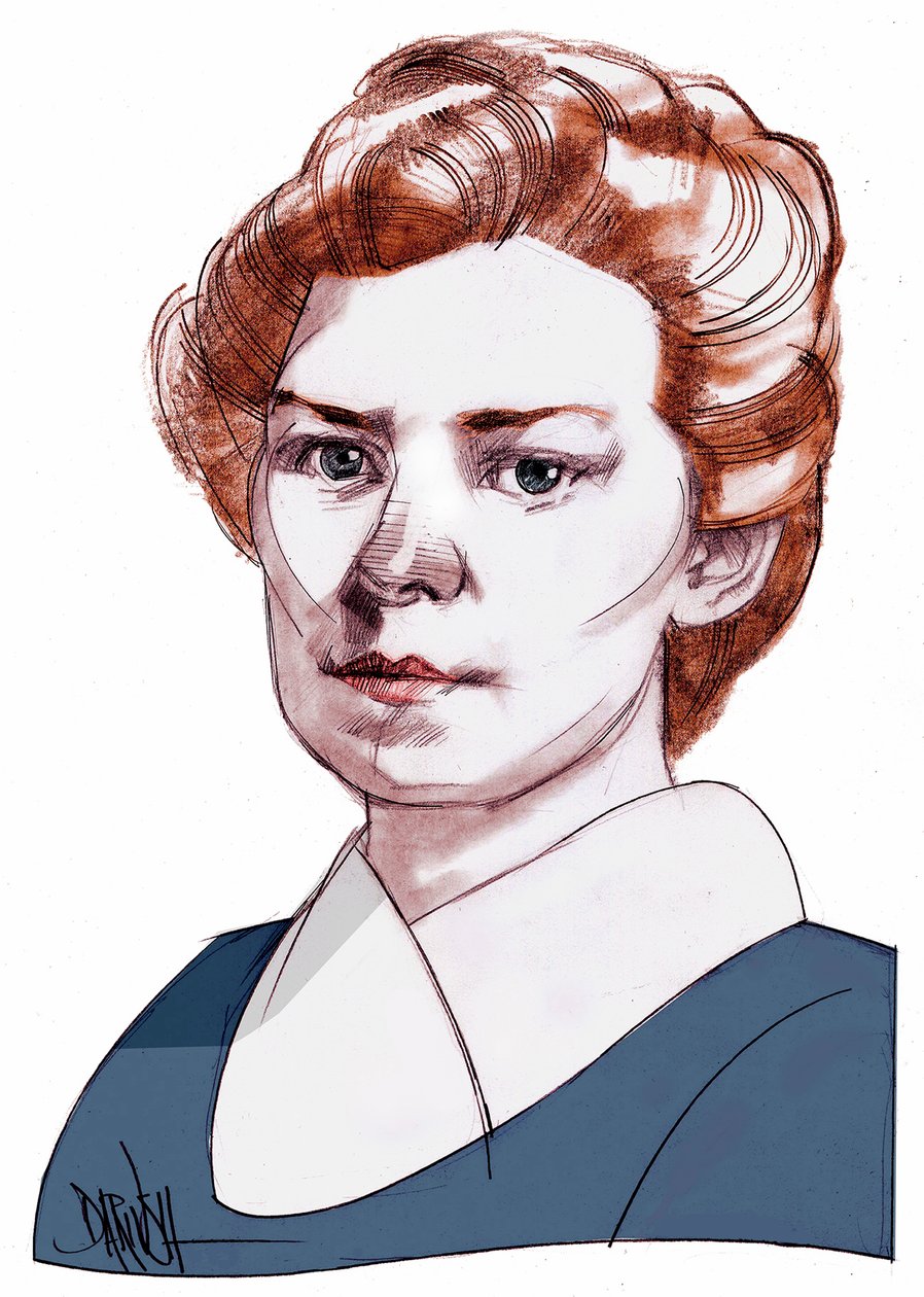 Ethel Lilian Boole Voynich, 2013 (dessin numérique au crayon de couleur) - Dariush Radpour