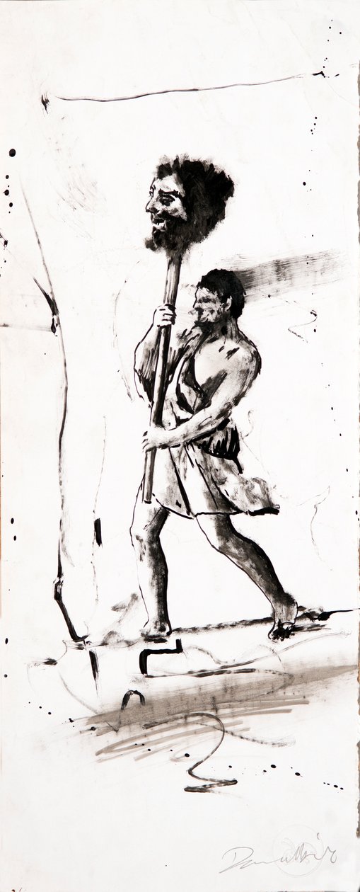Étude sur David et Goliath - Darren Coffield