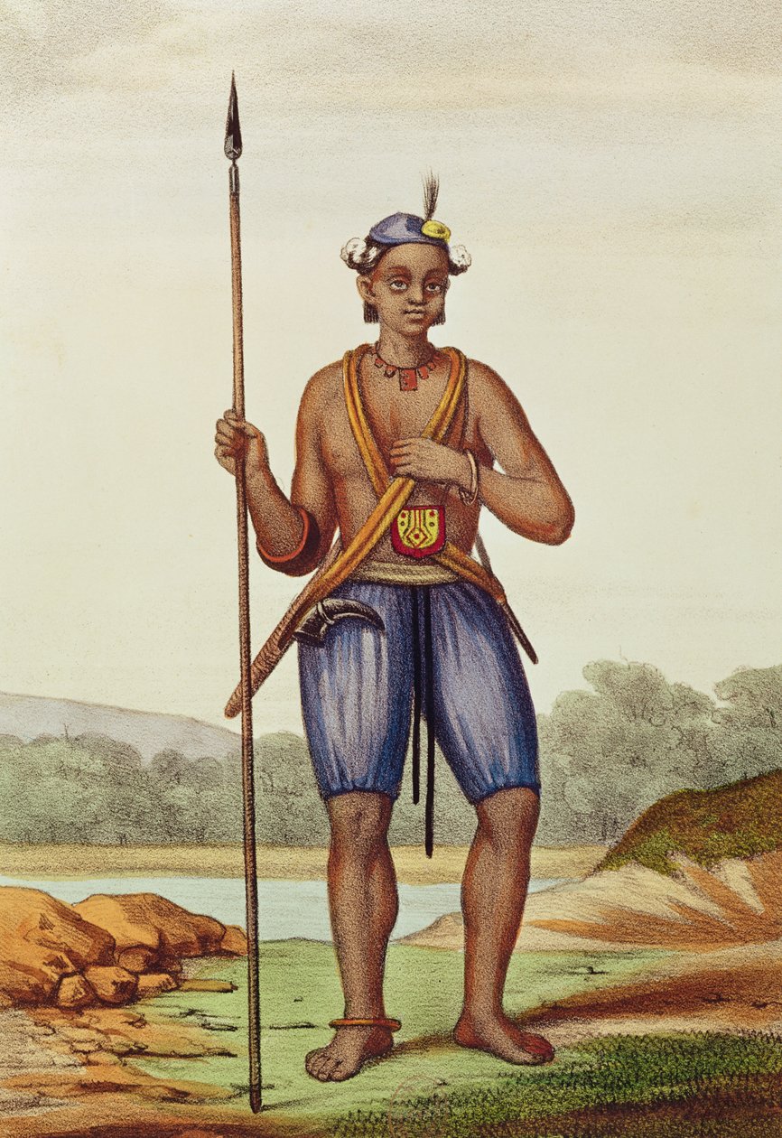 Homme peul, tiré de 