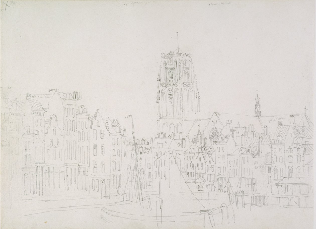 Rotterdam, vers 1826 - David Cox