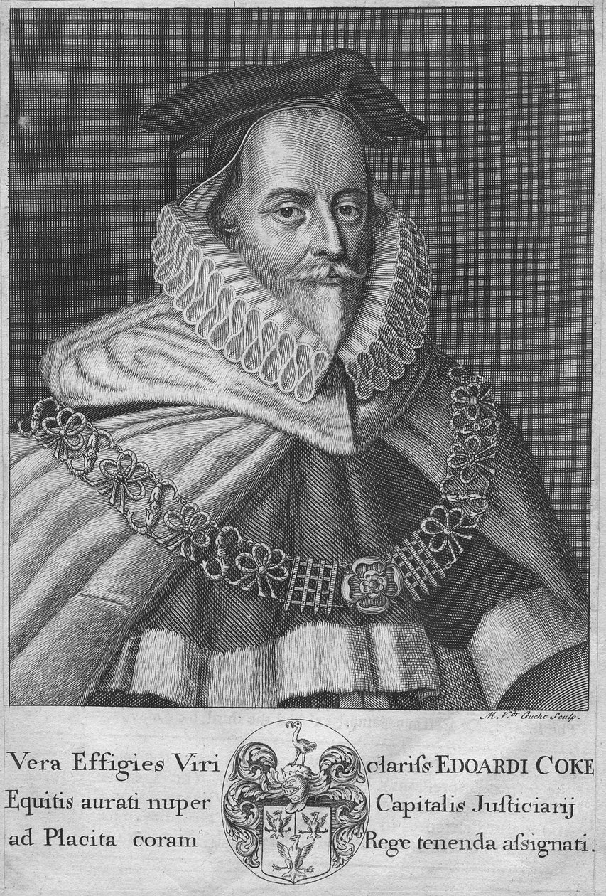 Sir Edward Coke - David Loggan