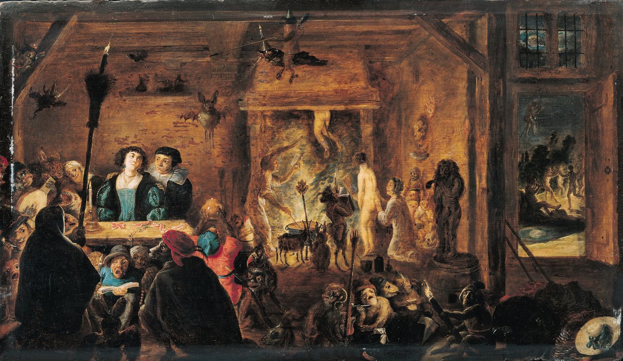 Une scène de sorcellerie, 1633 - David Teniers the Younger