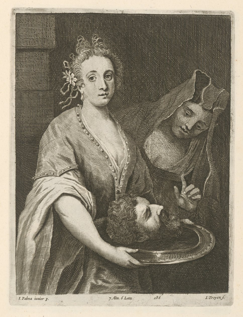 Salomé avec la tête de Jean-Baptiste - David Teniers the Younger