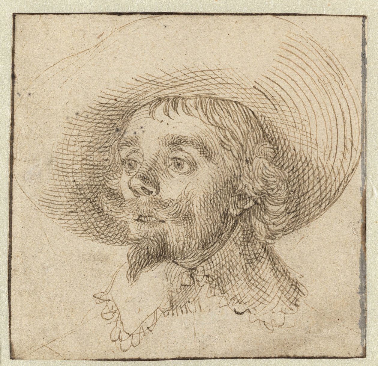 Portrait de Hendrick Cornelisz Vroom (?) - David Bailly (attributed to)